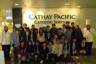 Visit to Cathay Pacific Catering Services in Tung Chung
